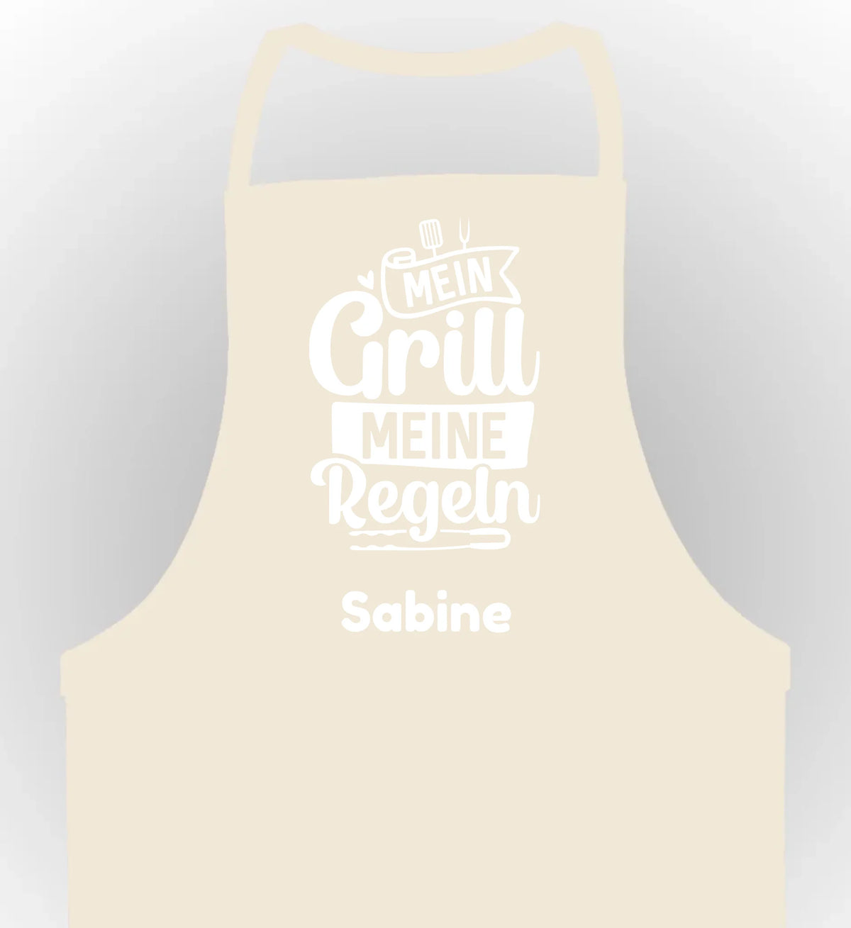 schürze beige