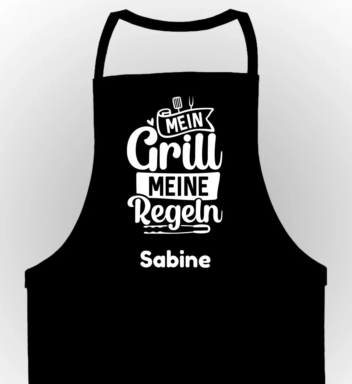 schürze schwarz