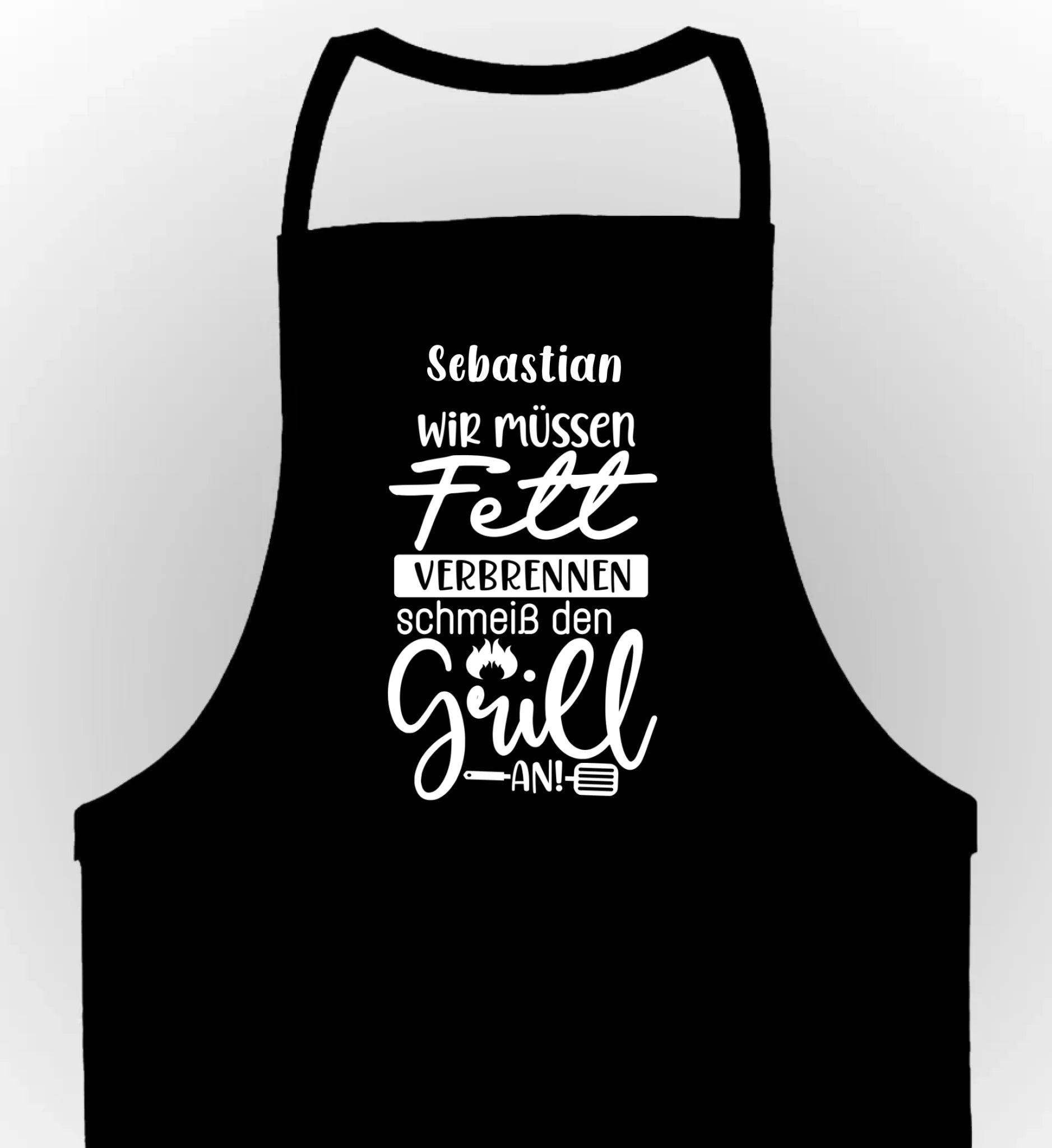 schürze schwarz