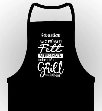 schürze schwarz