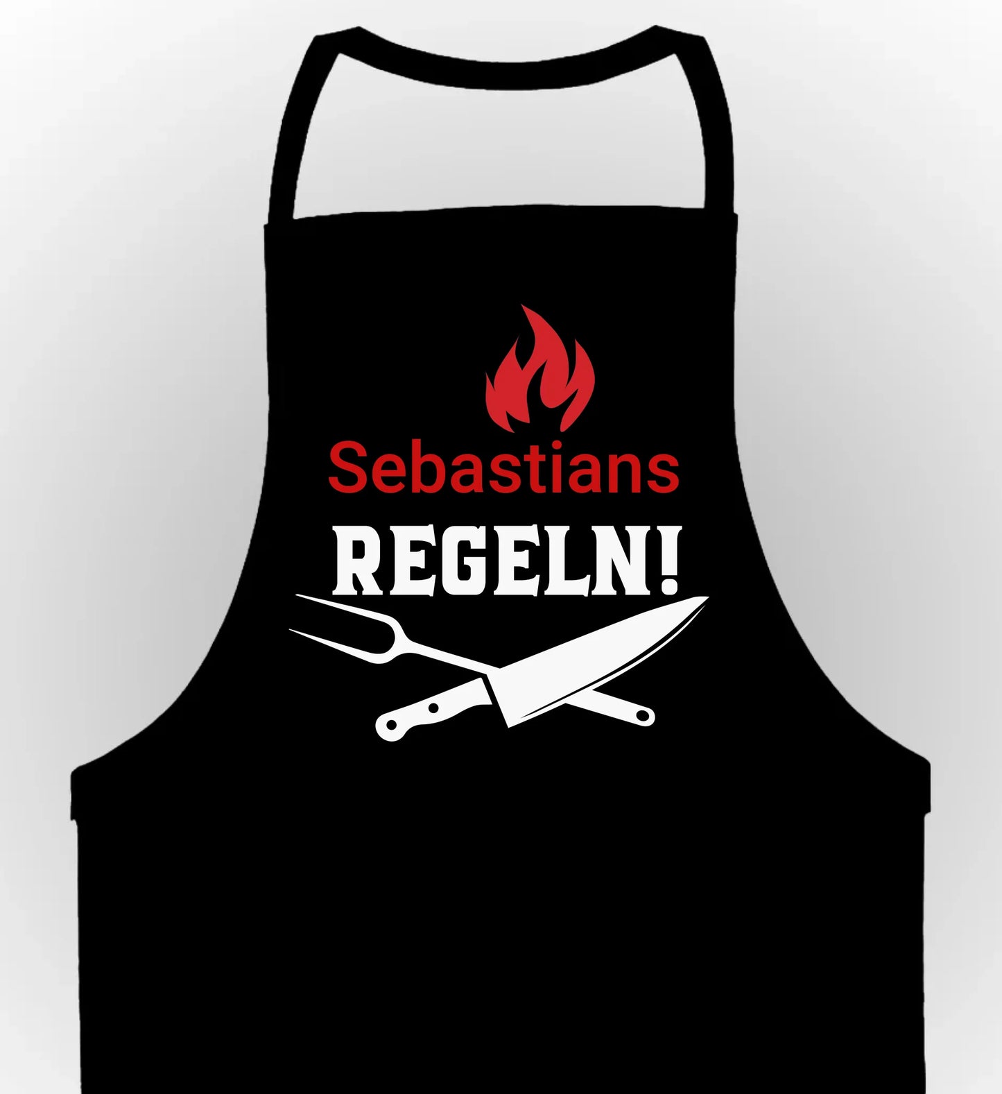 schürze schwarz