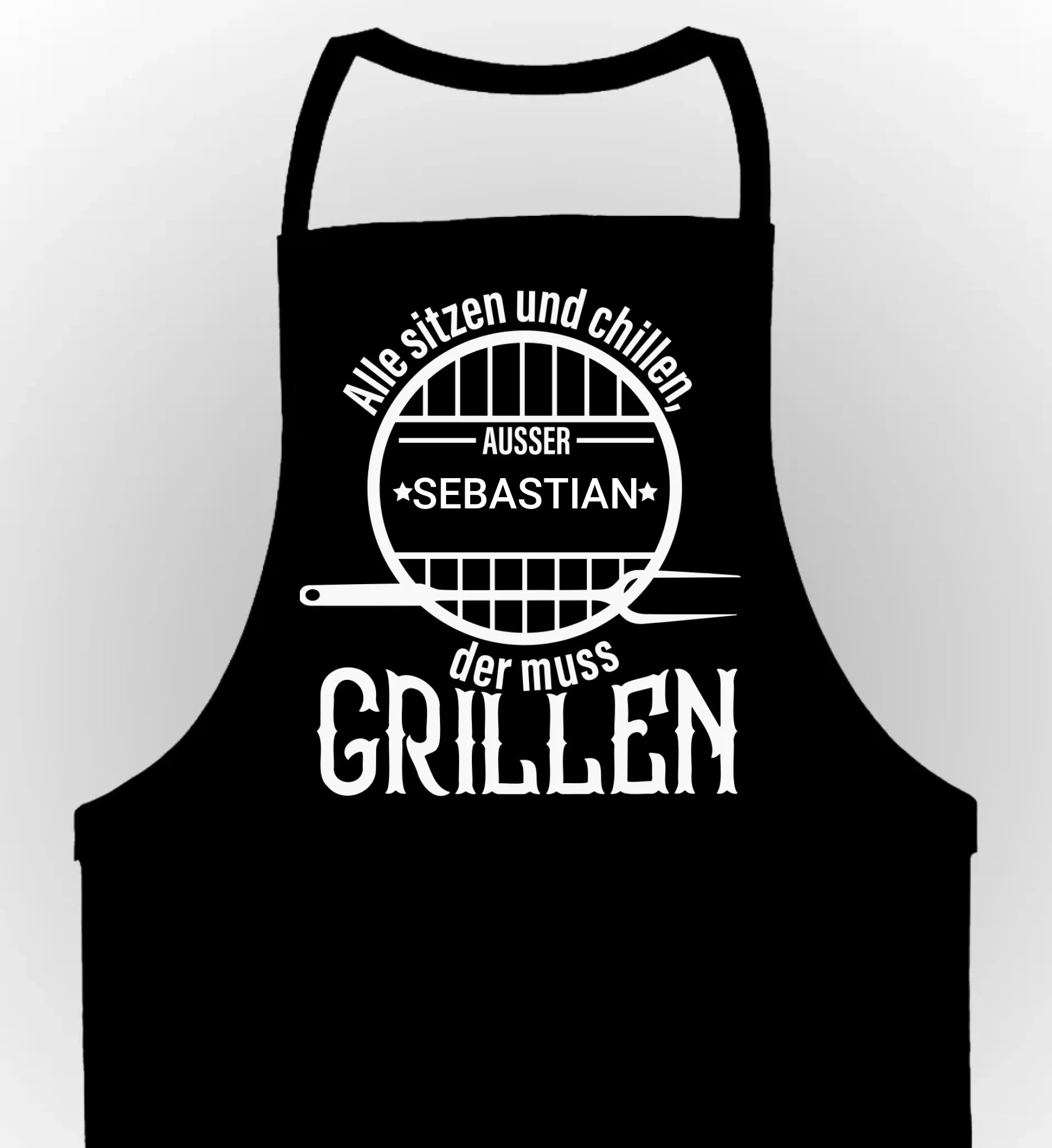 schürze schwarz