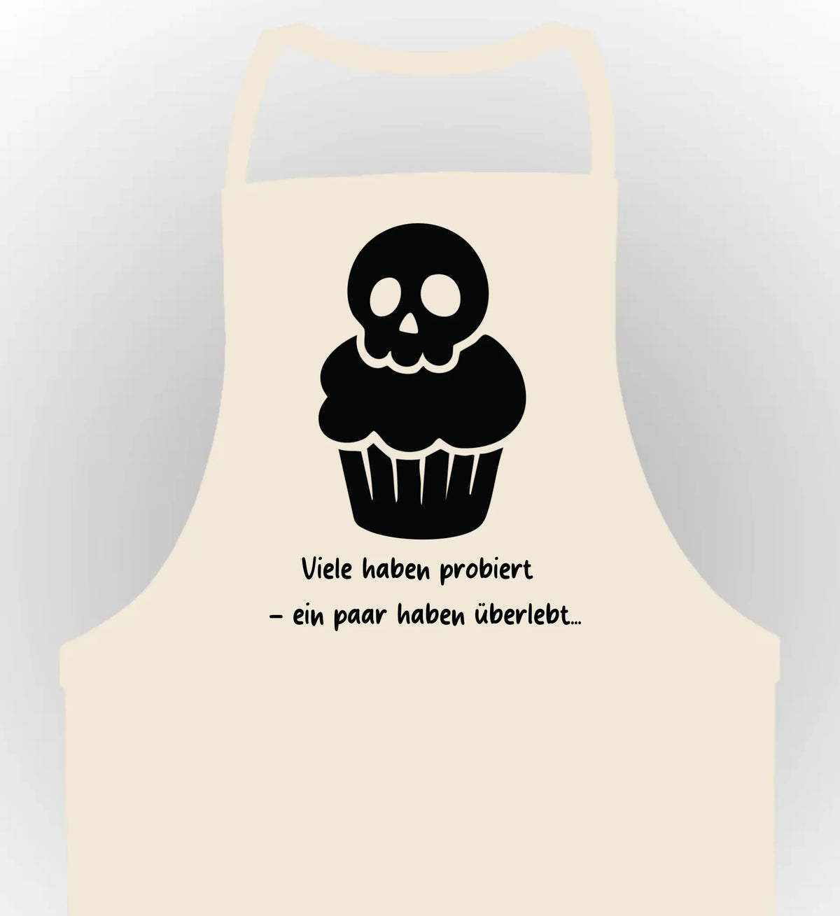 Schürze - Halloween Muffin aus Baumwolle, zusätzliche Produktansicht