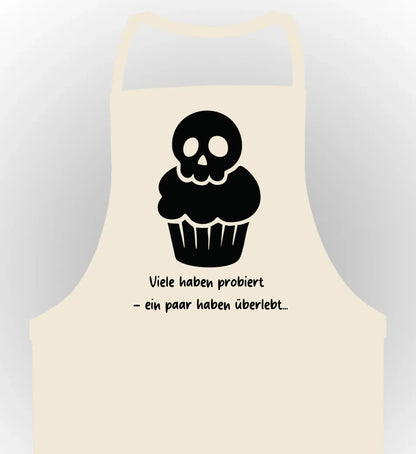Schürze - Halloween Muffin aus Baumwolle, zusätzliche Produktansicht
