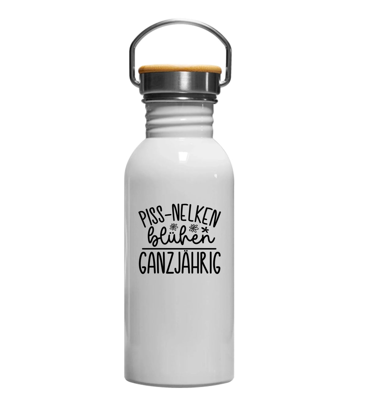 Edelstahl Trinkflasche personalisierbar - lustige Sprüche