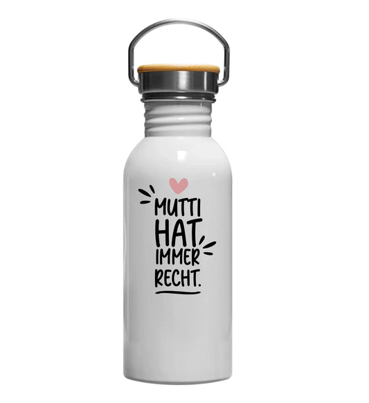 Edelstahl Trinkflasche verschiedene Motive - Mama Sprüche