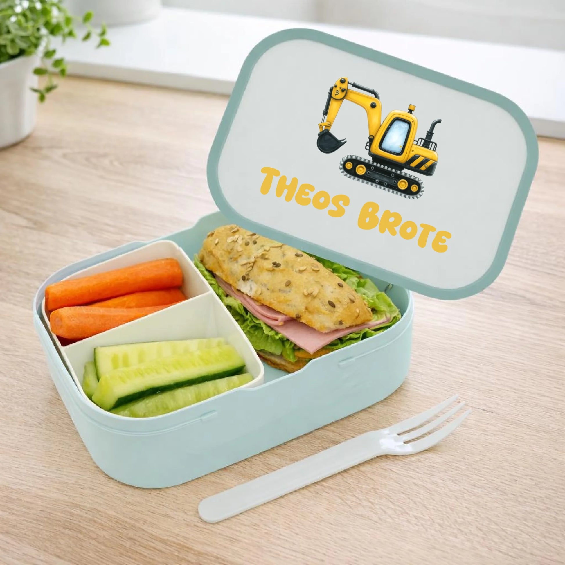 FamilySurprise-Brotdose-personalisierbar-minz