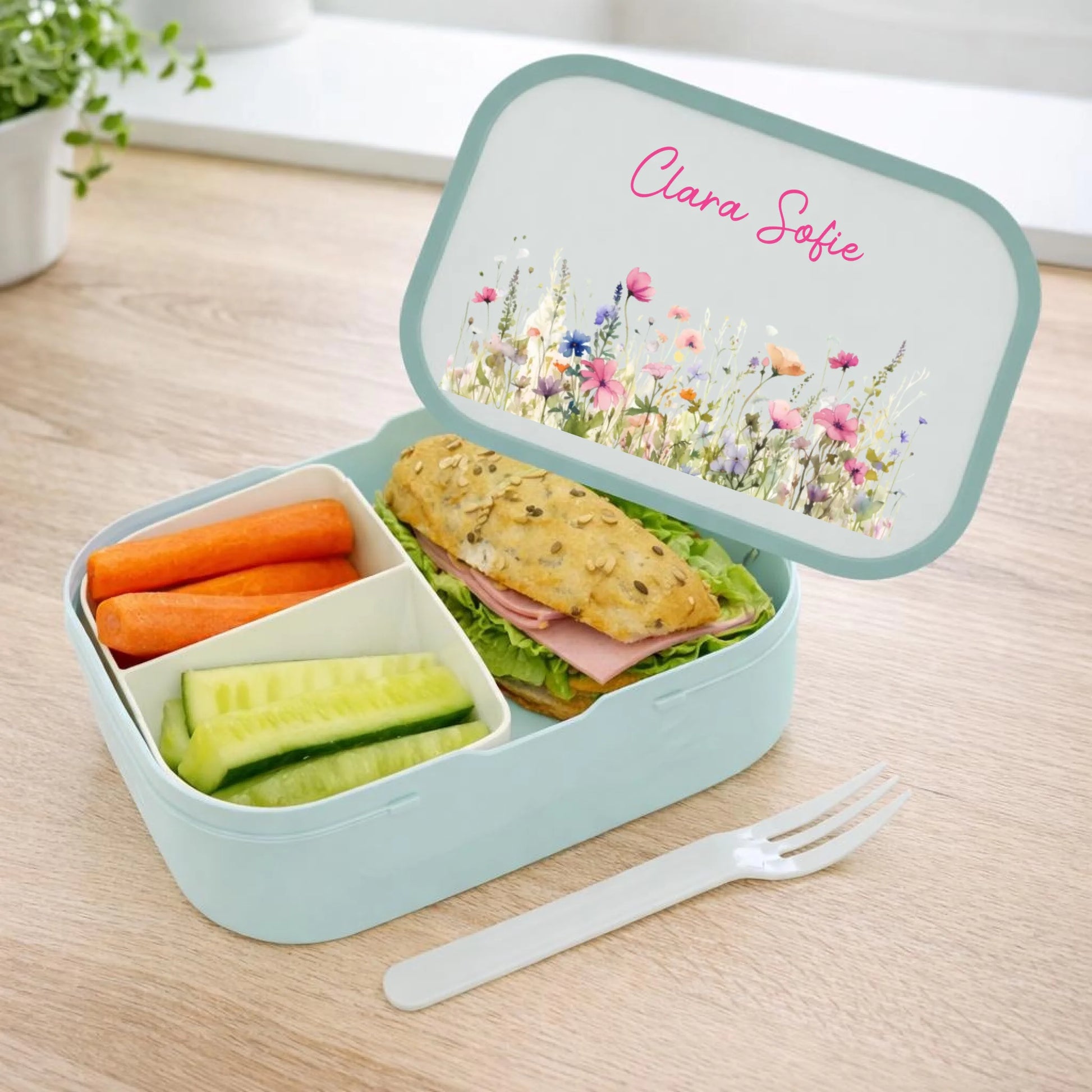 FamilySurprise-Brotdose-personalisierbar-minz