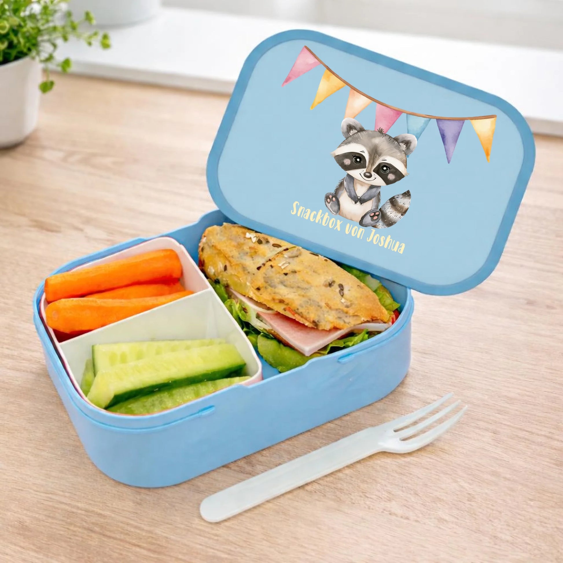 FamilySurprise-Brotdose-personalisierbar-blau