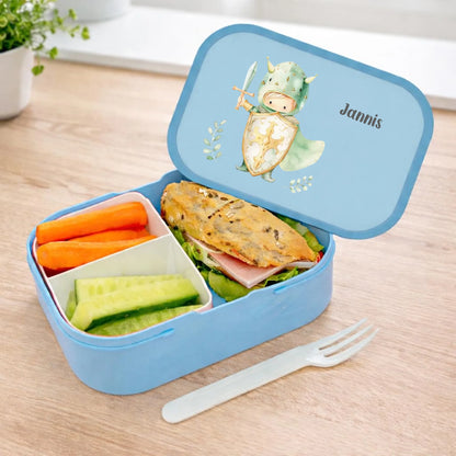 FamilySurprise-Brotdose-personalisierbar-blau