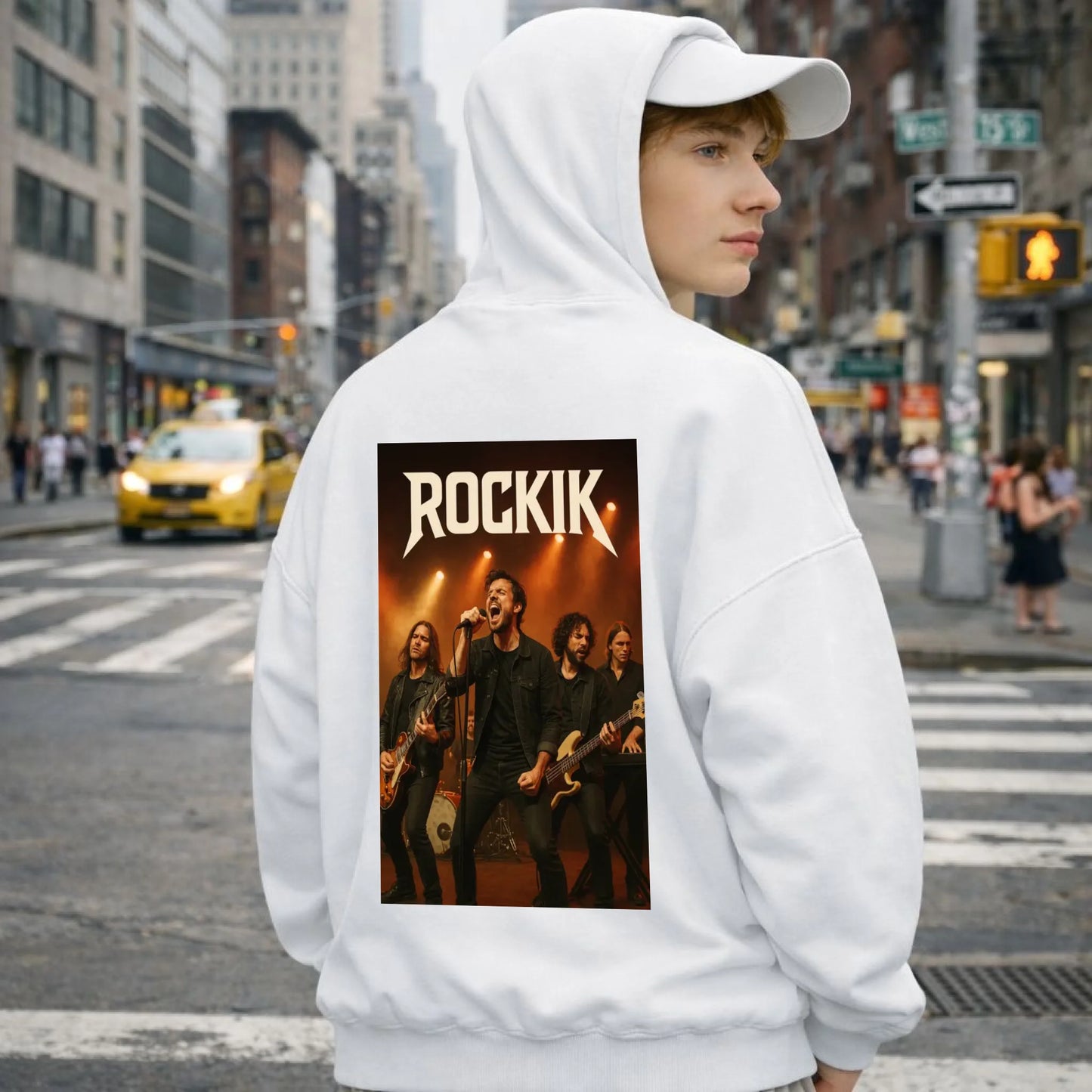 FamilySurprise-Hoodie-unisex-weiss