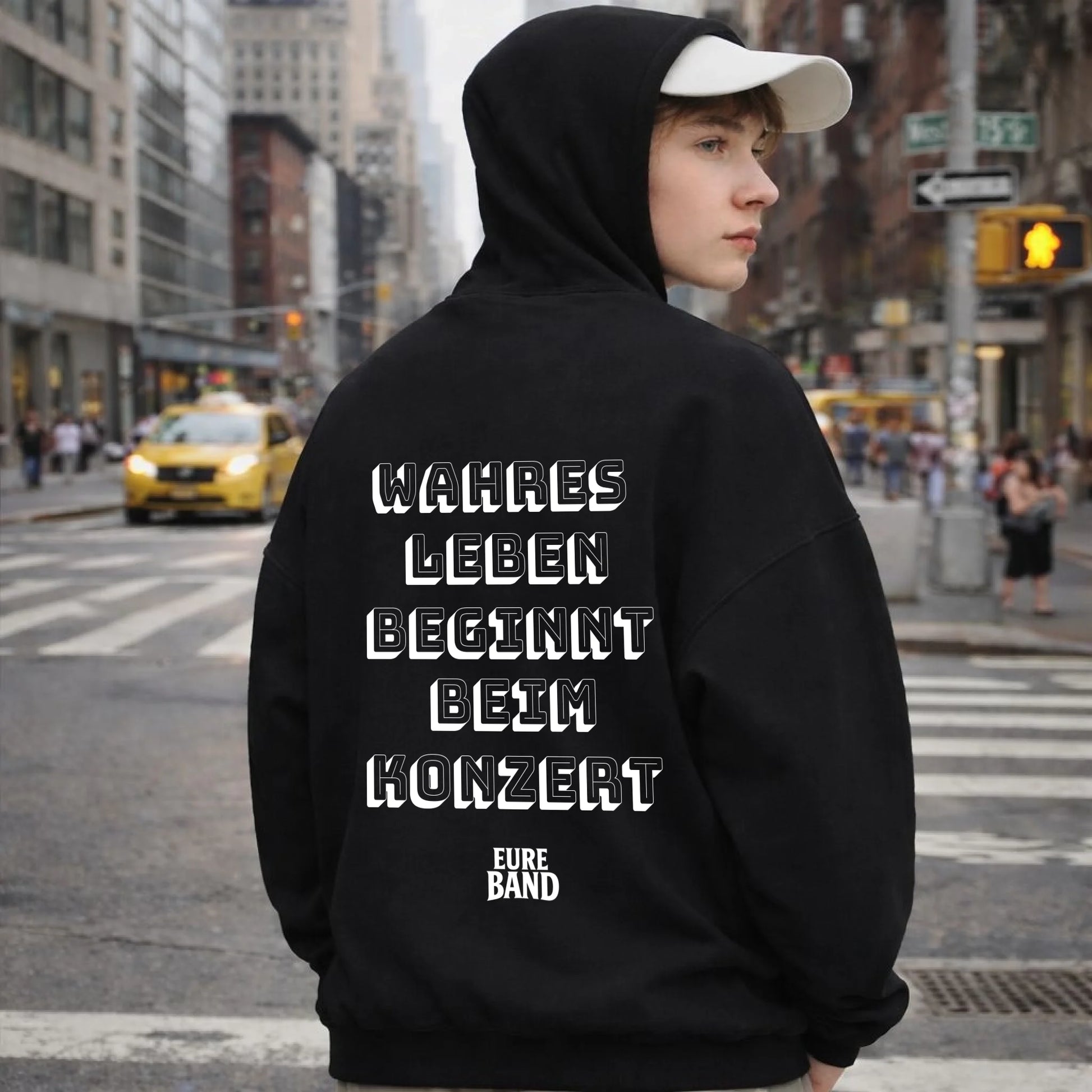 FamilySurprise-Hoodie-unisex-schwarz