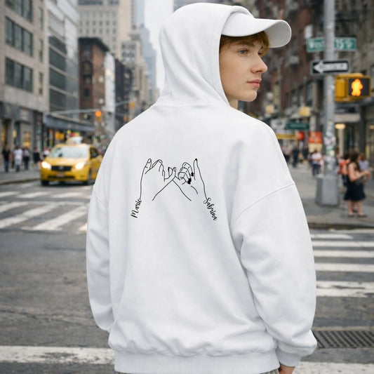 FamilySurprise-Hoodie-unisex-weiss