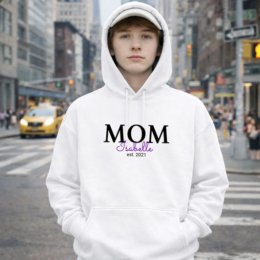 FamilySurprise-Hoodie-unisex-vorne-weiss