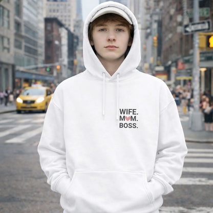 FamilySurprise-Hoodie-unisex-vorne-weiss