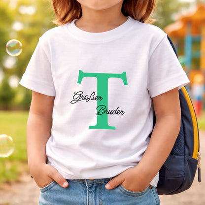 FamilySurprise-T-Shirt-Kinderhoodie-weiß