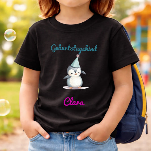 FamilySurprise-T-Shirt-Kinderhoodie-schwarz