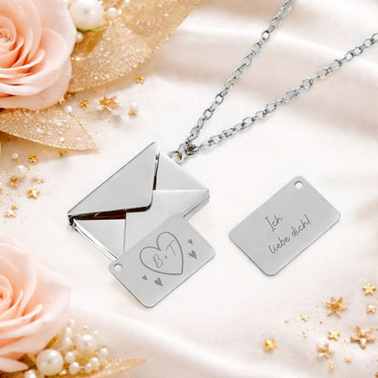 FamilySurprise-Kette-personalisiserbar-brief-silber