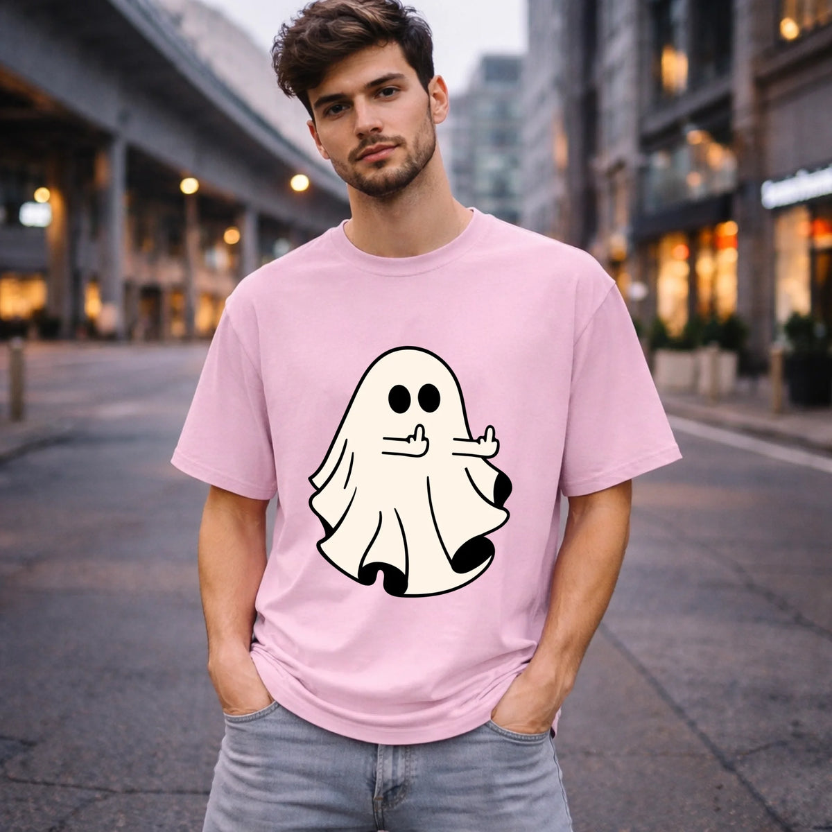 FamilySurprise-oversizeshirt-Herren-vorne-rosa