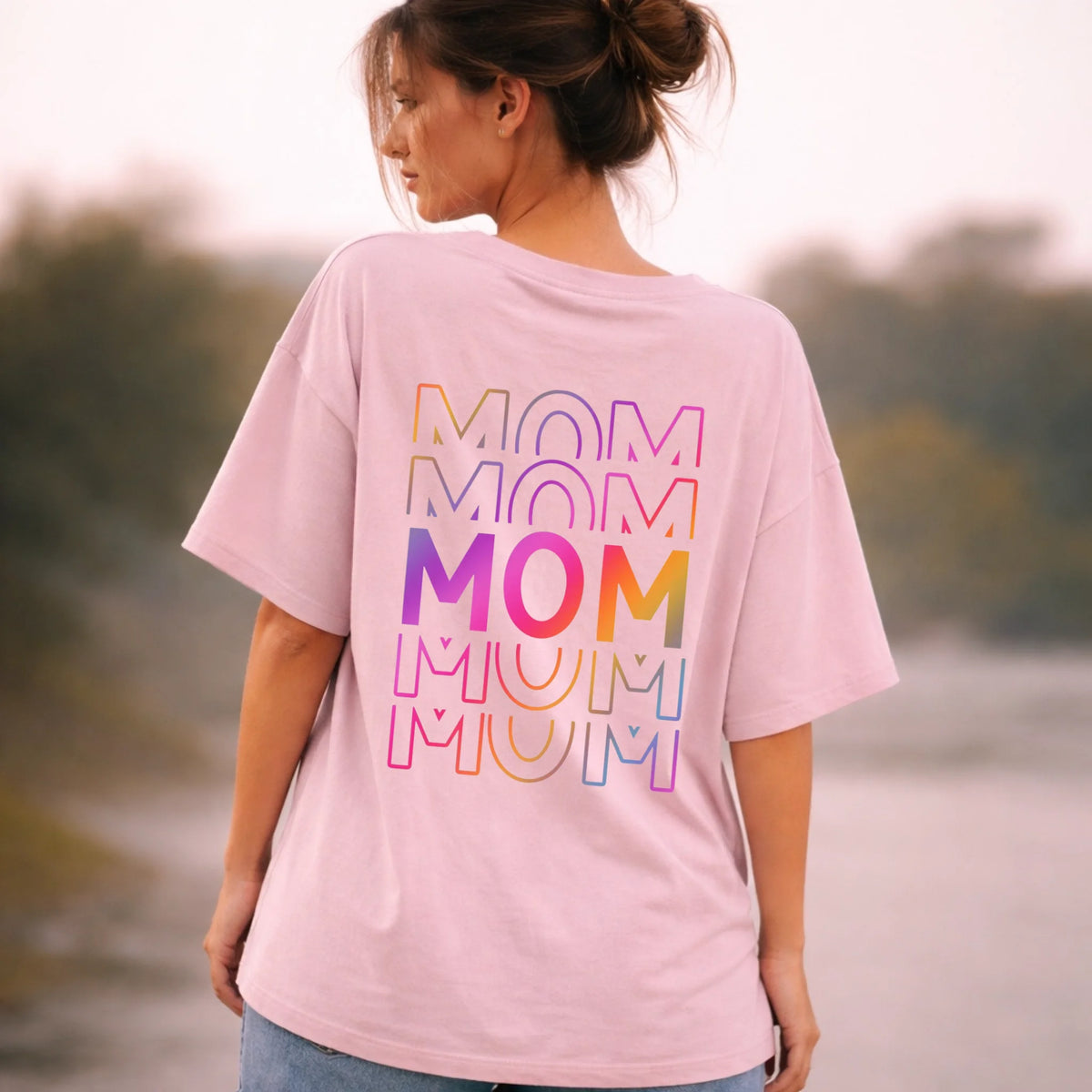 FamilySurprise-oversizeshirt-rosa