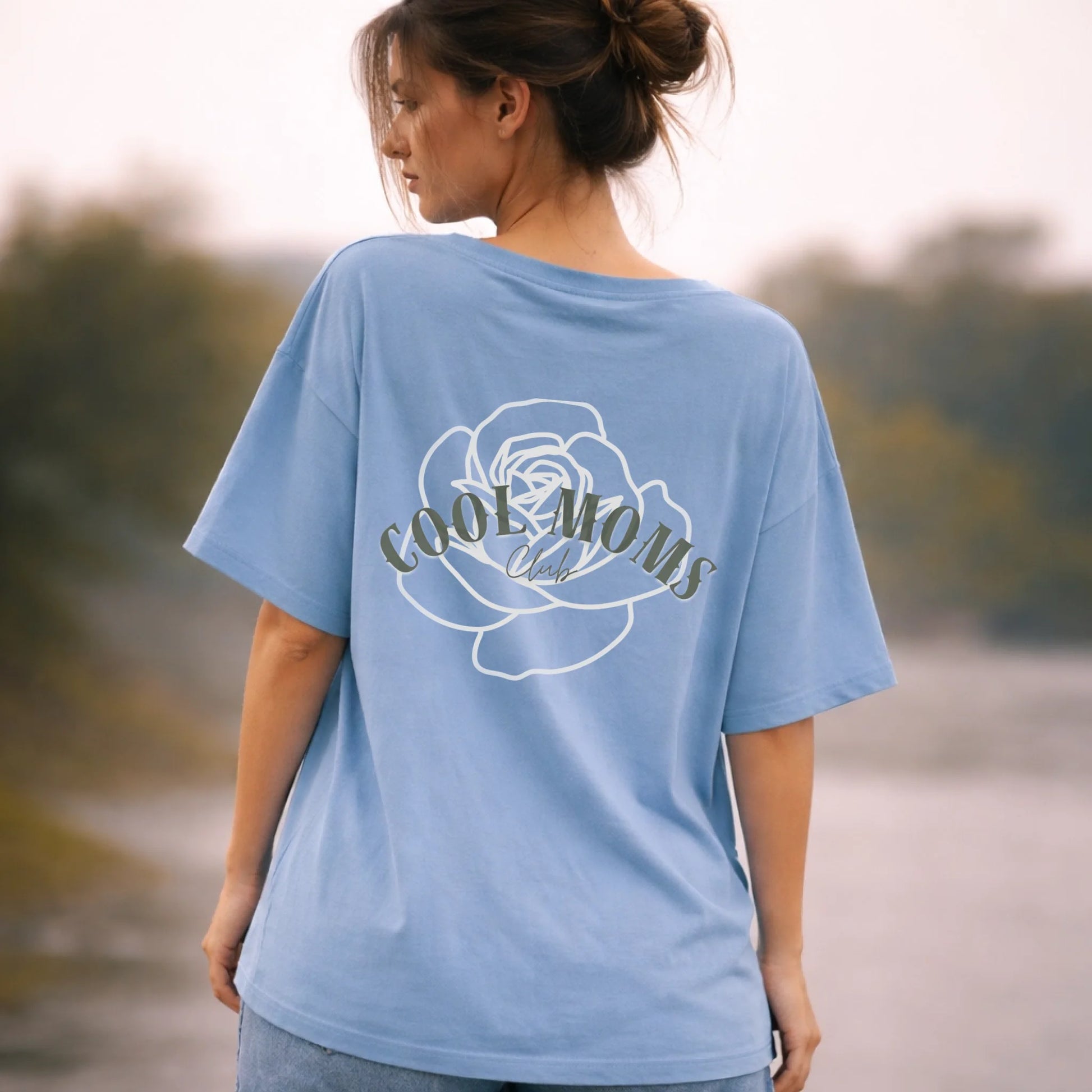 FamilySurprise-oversizeshirt-blau