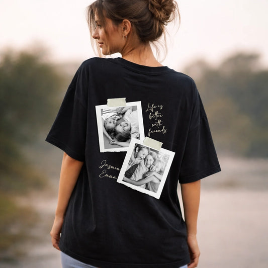 FamilySurprise-oversizeshirt-schwarz