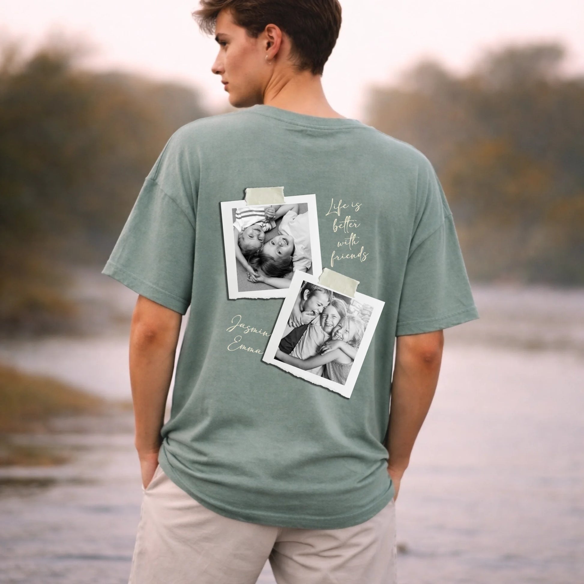 FamilySurprise-oversizeshirt-herren-grün