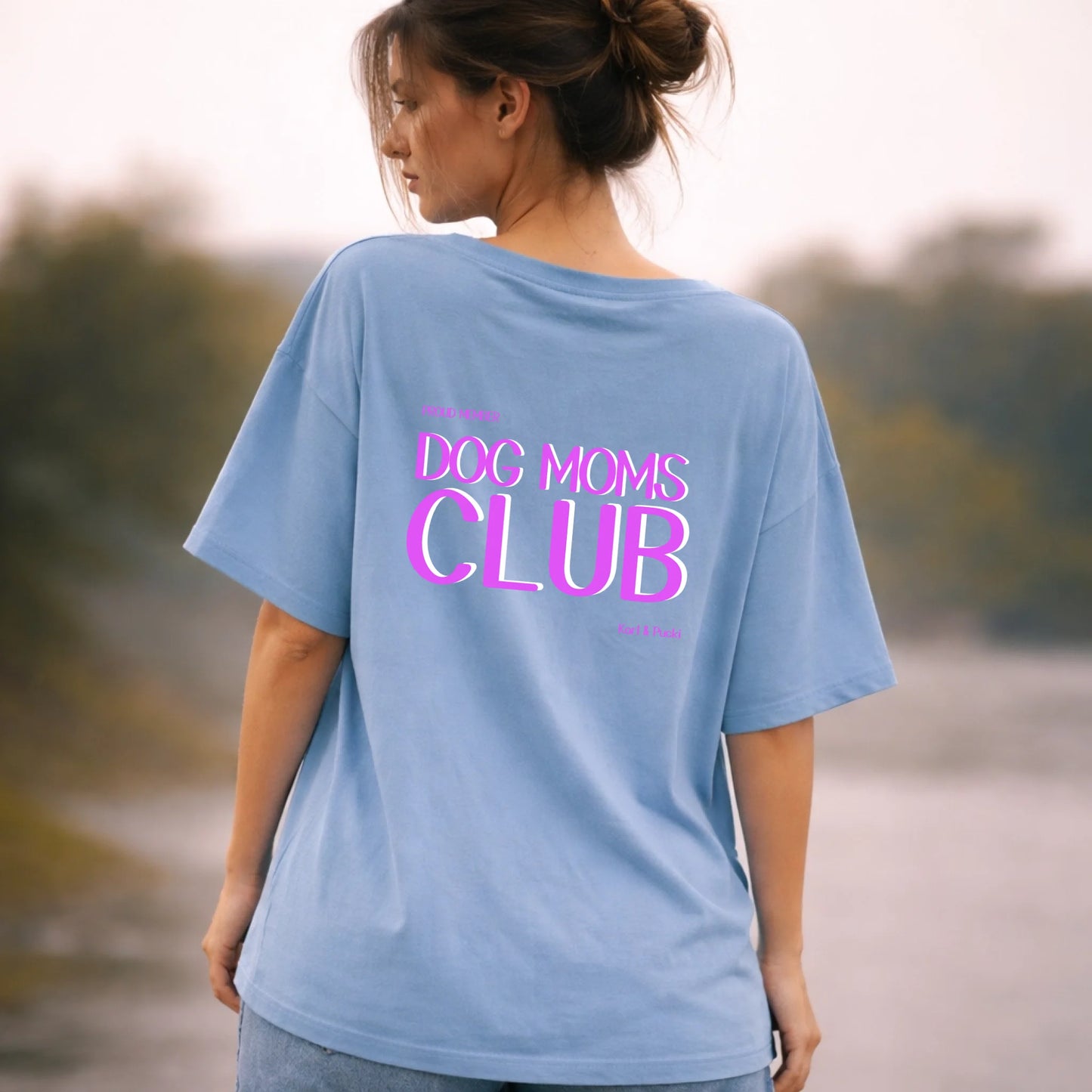 FamilySurprise-oversizeshirt-blau