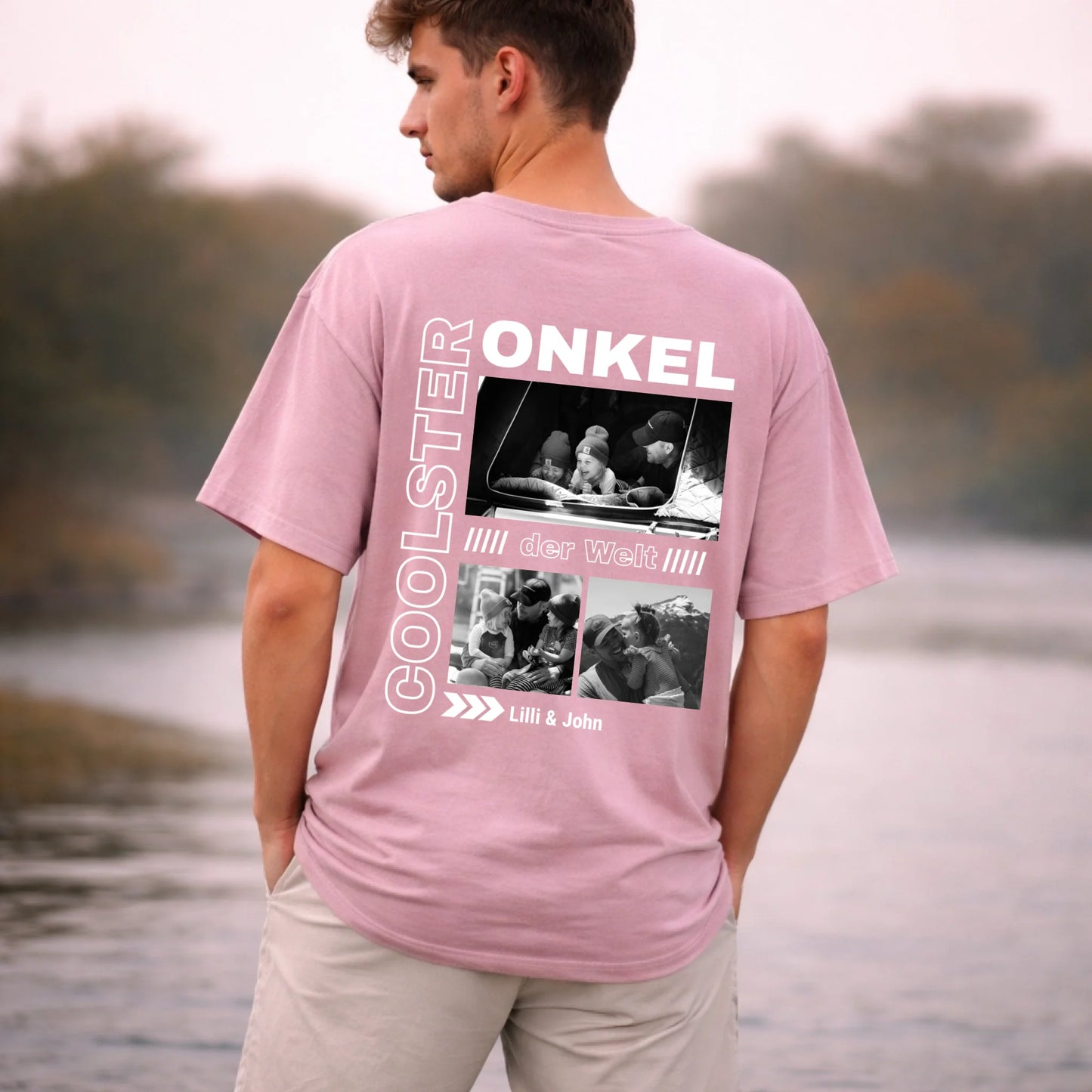 FamilySurprise-oversizeshirt-herren-rosa