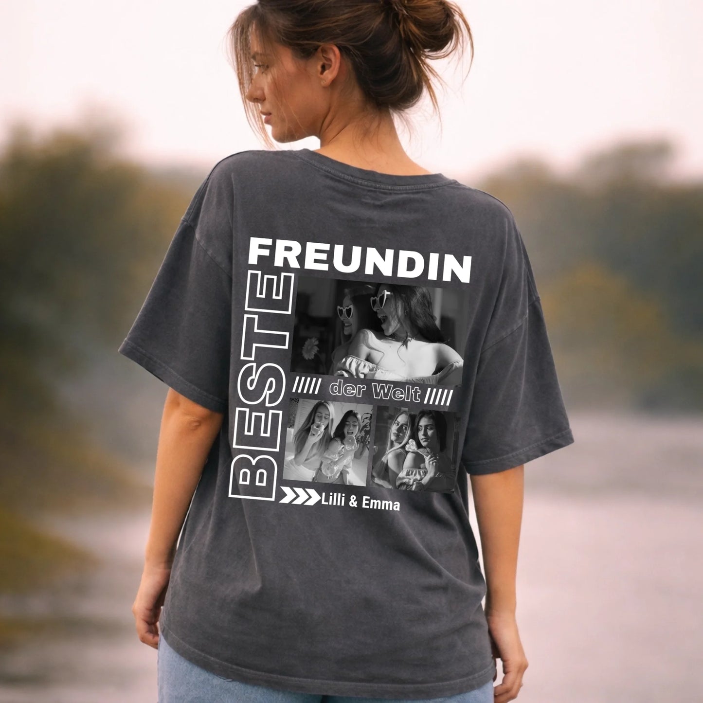 FamilySurprise-oversizeshirt-grau