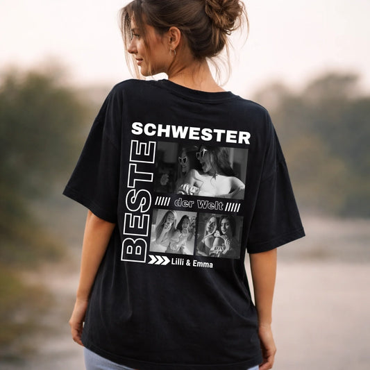 FamilySurprise-oversizeshirt-schwarz
