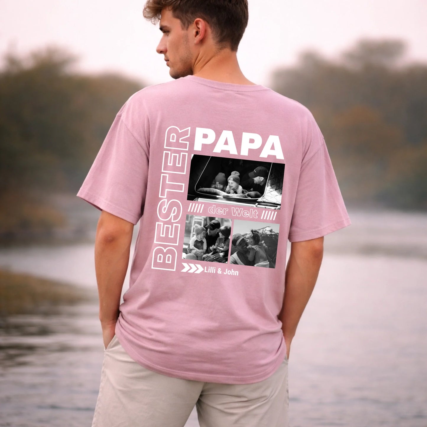 FamilySurprise-oversizeshirt-herren-rosa