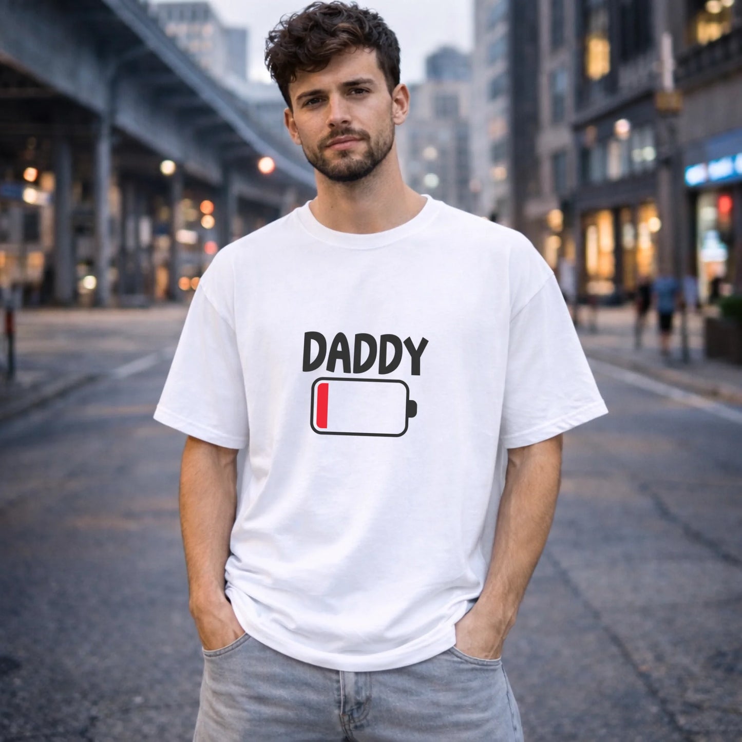 FamilySurprise-oversizeshirt-Herren-vorne-weiß