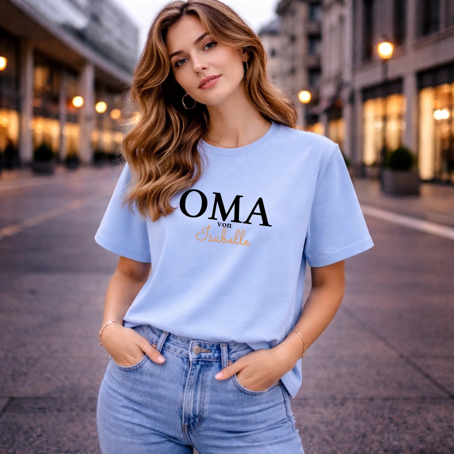 FamilySurprise-oversizeshirt-damen-hellblau
