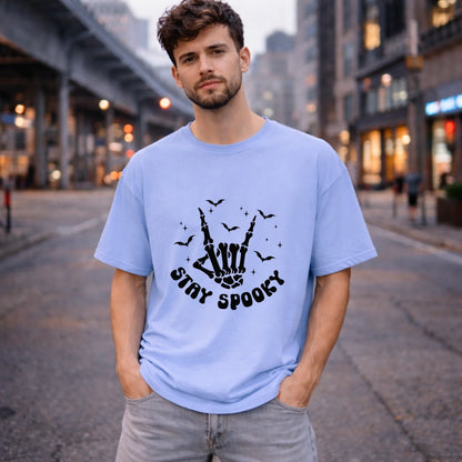 FamilySurprise-oversizeshirt-Herren-vorne-hellblau