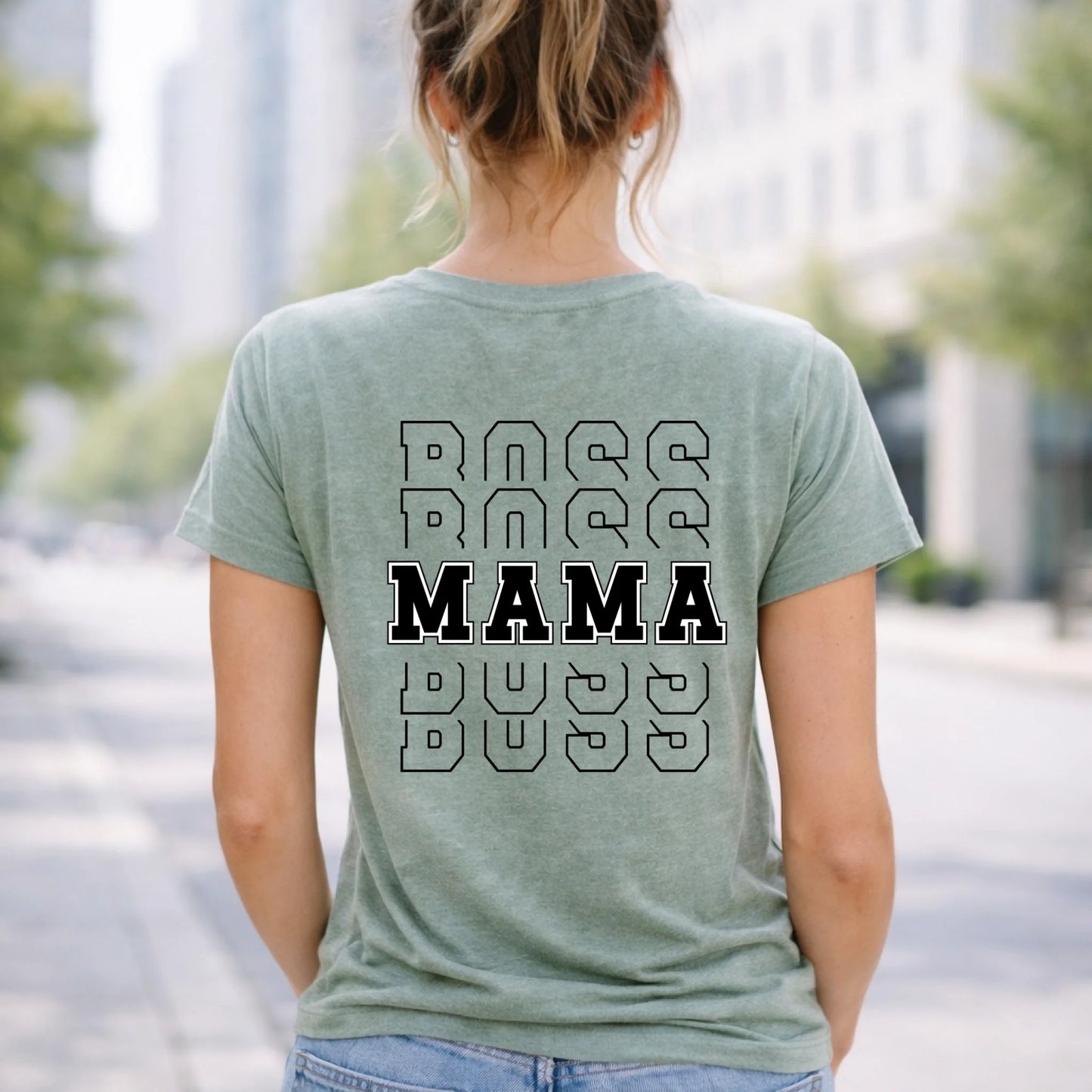 FamilySurprise-standard-shirt-frau-green