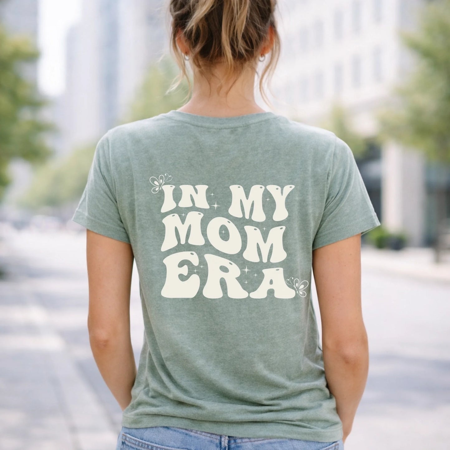 FamilySurprise-standard-shirt-frau-green