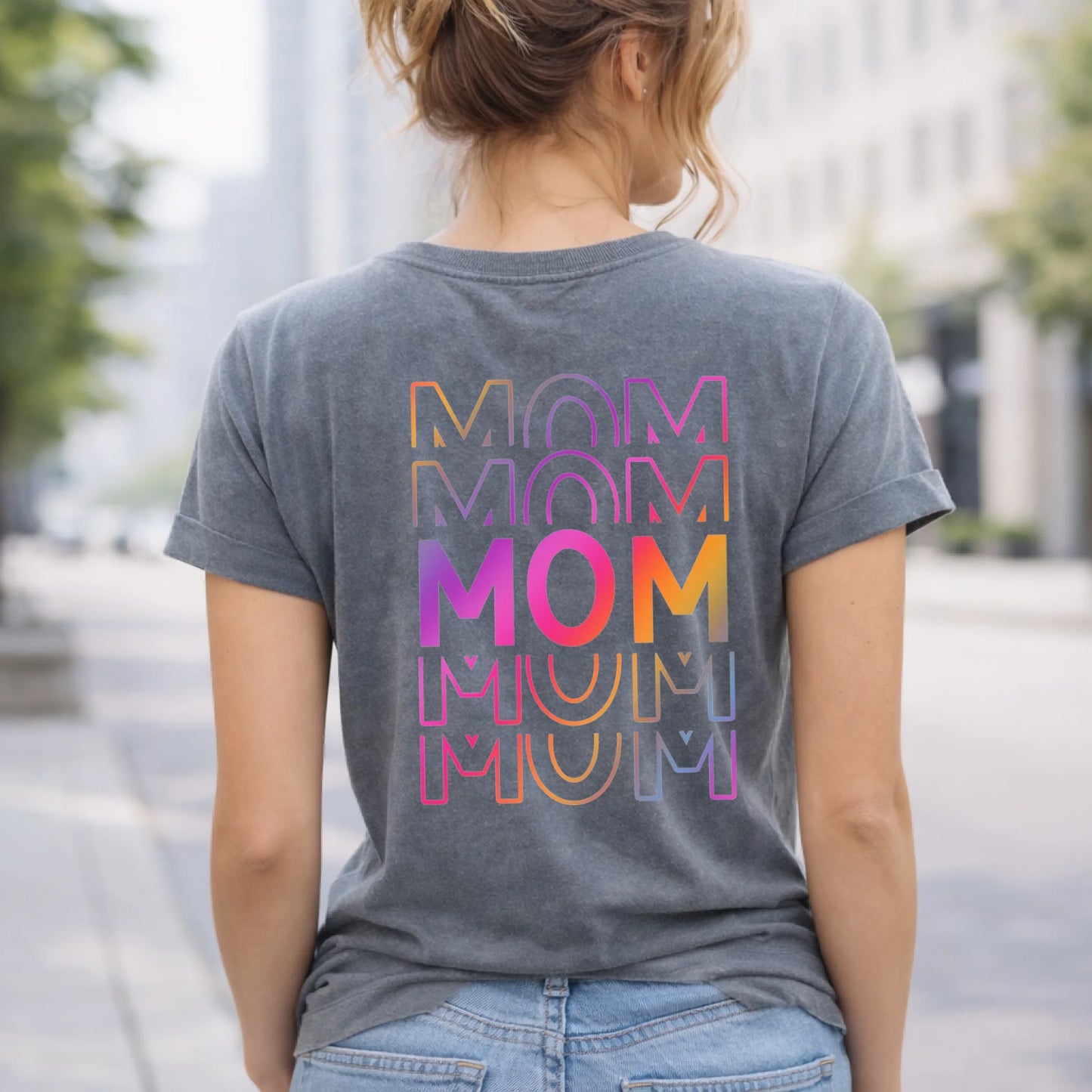 FamilySurprise-standard-shirt-frau-grau