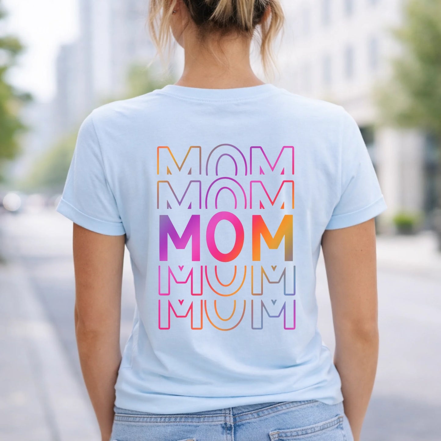 FamilySurprise-standard-shirt-frau-hellblau