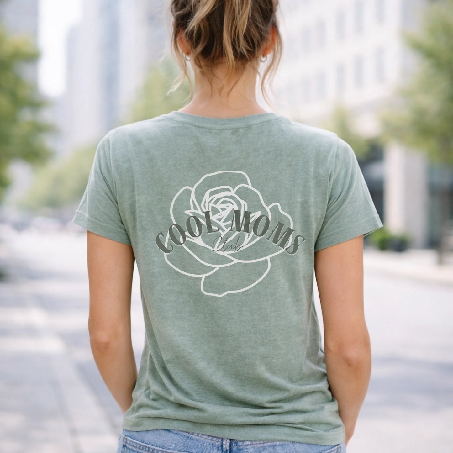 FamilySurprise-standard-shirt-frau-green