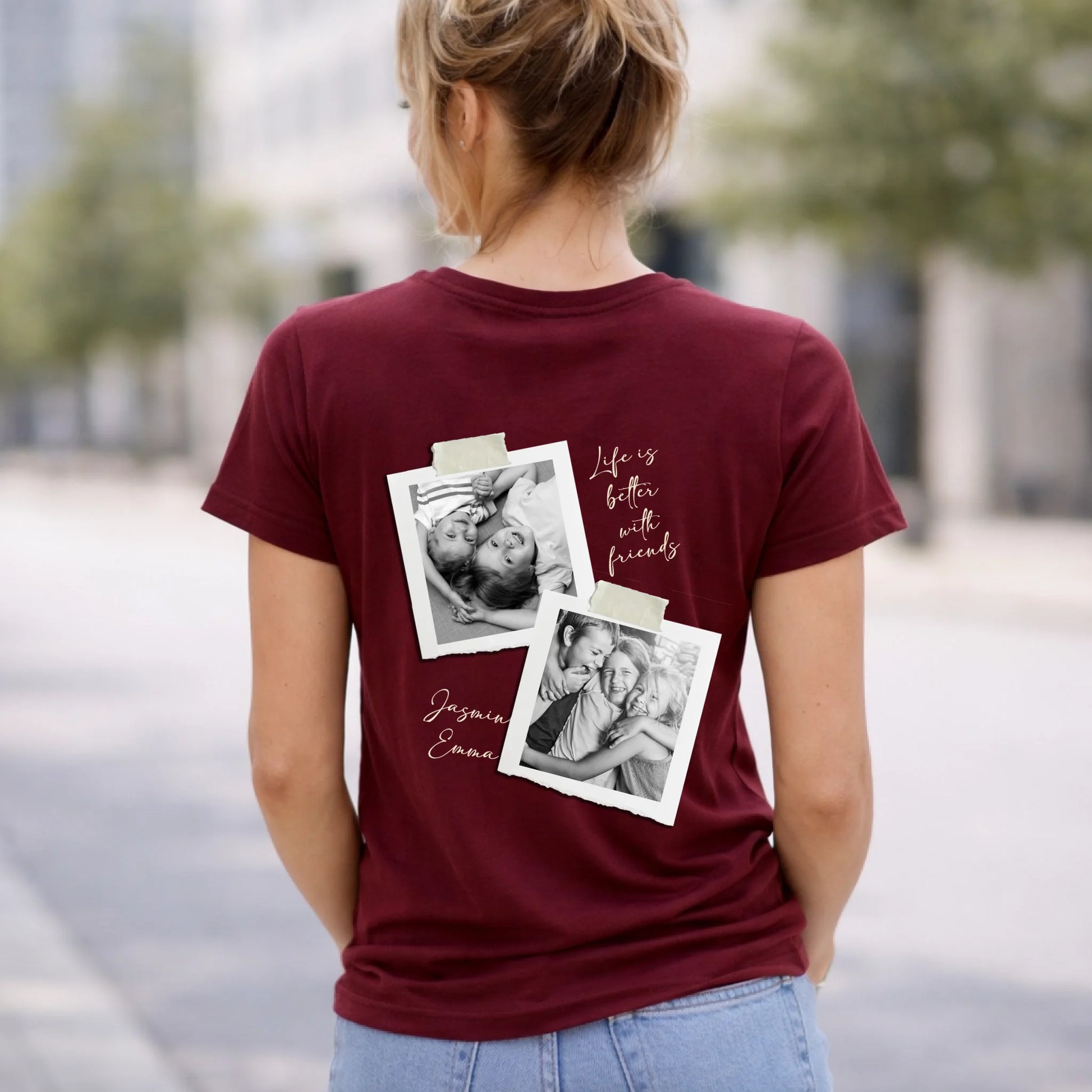 FamilySurprise-standard-shirt-frau-bordeaux
