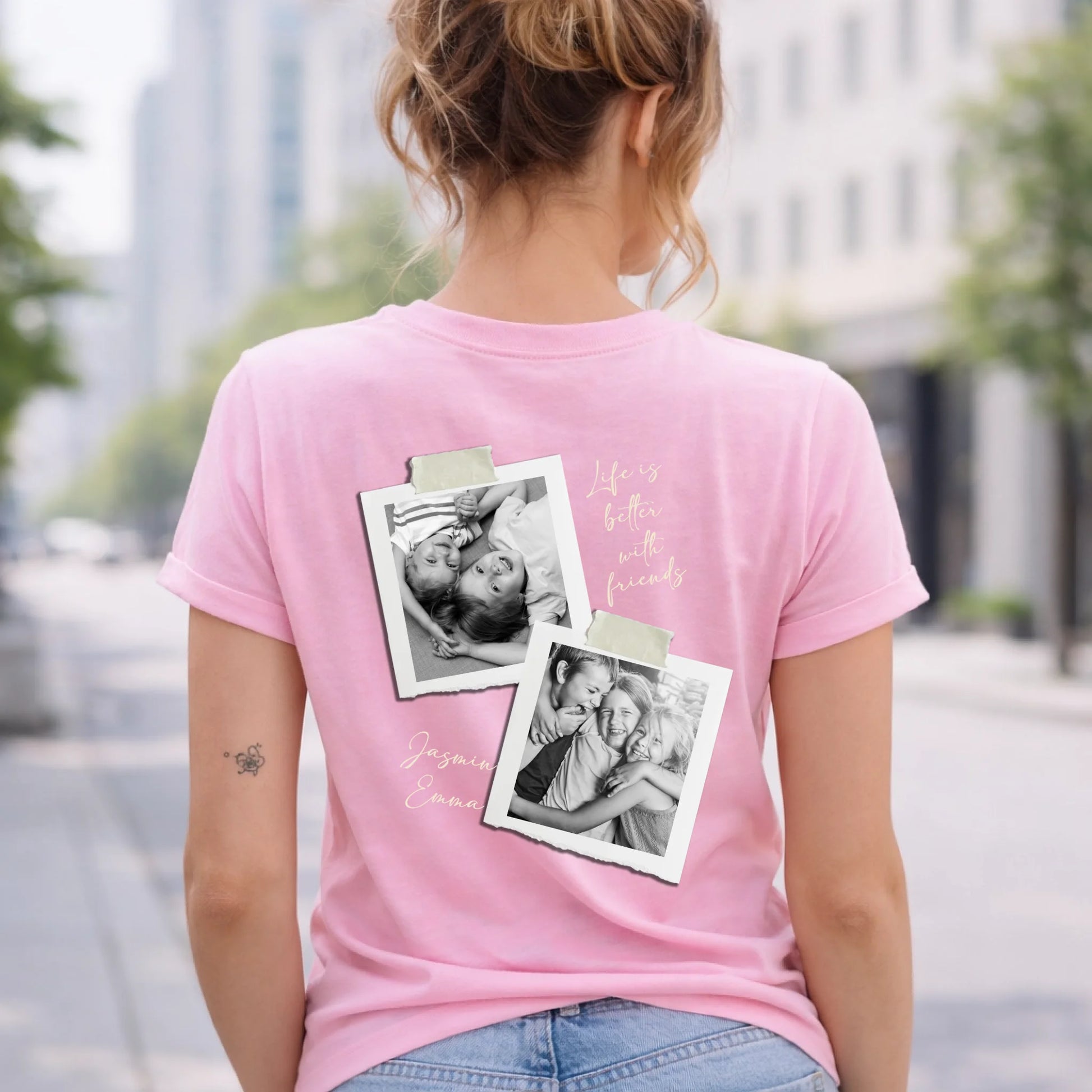 FamilySurprise-standard-shirt-frau-rosa