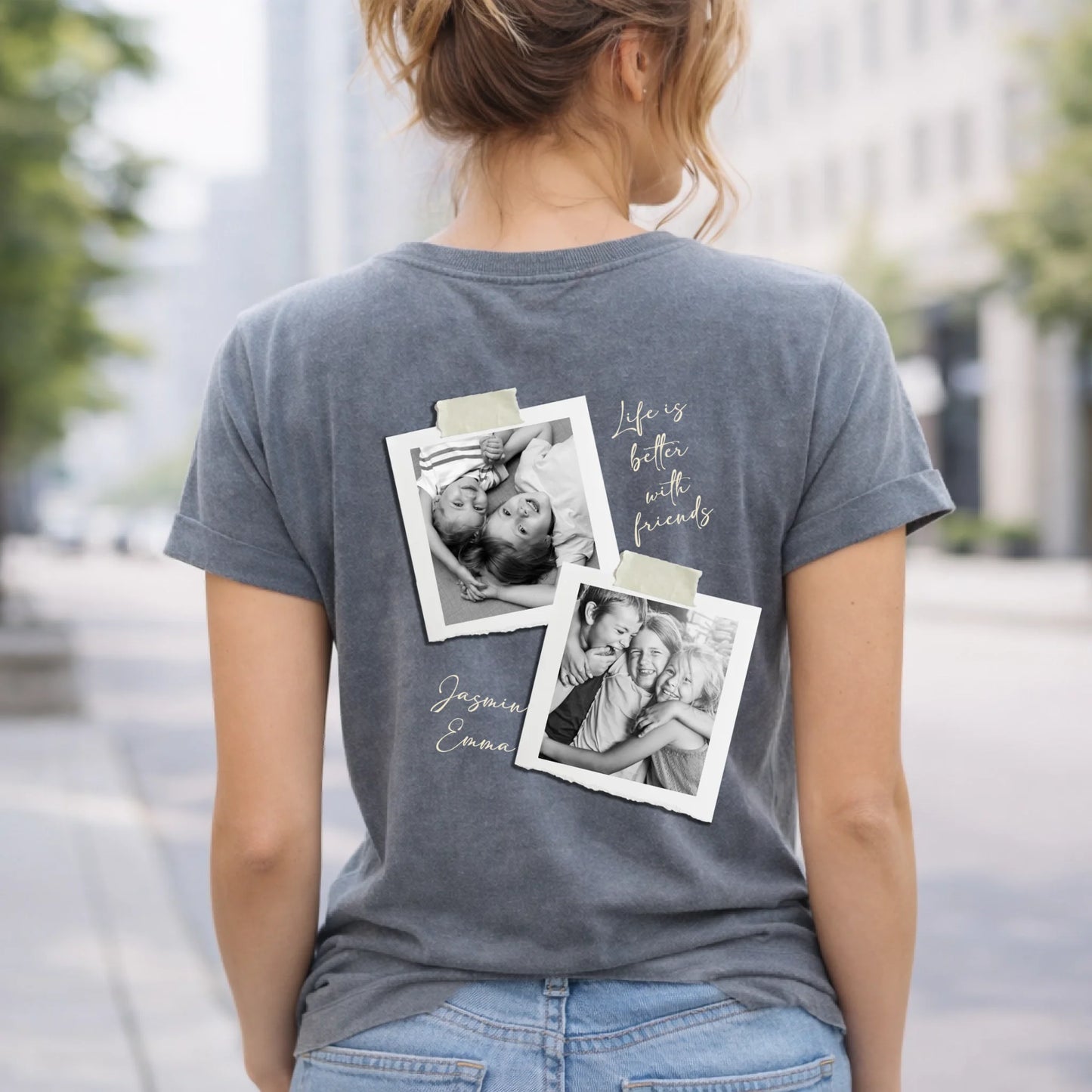 FamilySurprise-standard-shirt-frau-grau