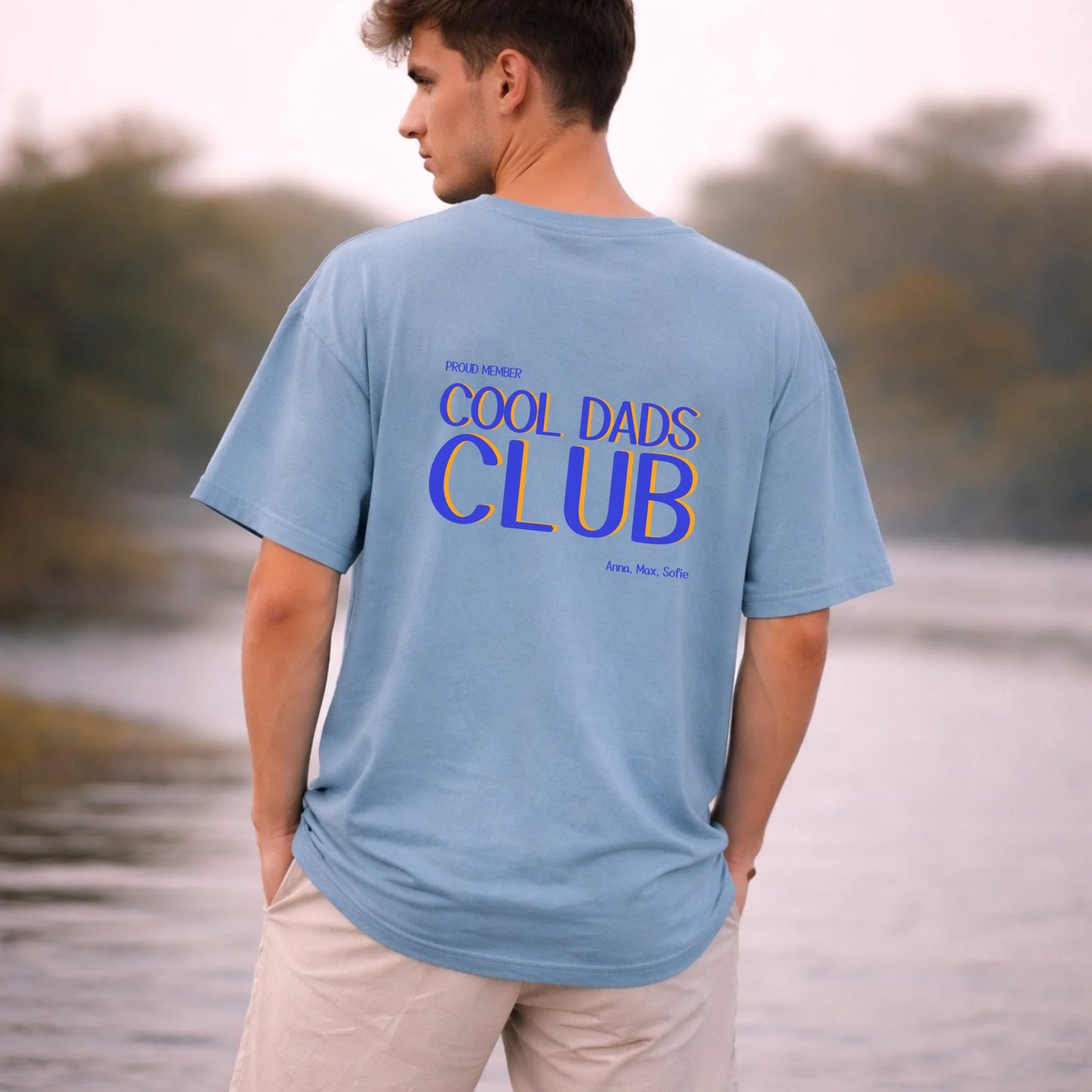 FamilySurprise-oversizeshirt-herren-blau
