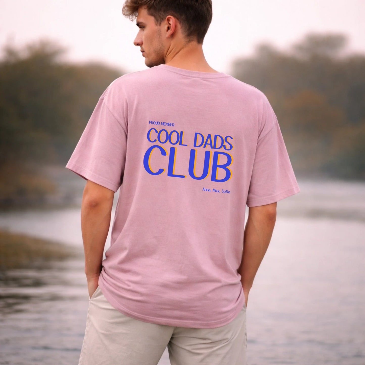 FamilySurprise-oversizeshirt-herren-rosa
