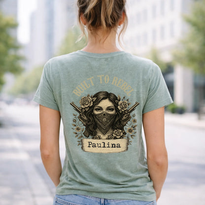 FamilySurprise-standard-shirt-frau-green