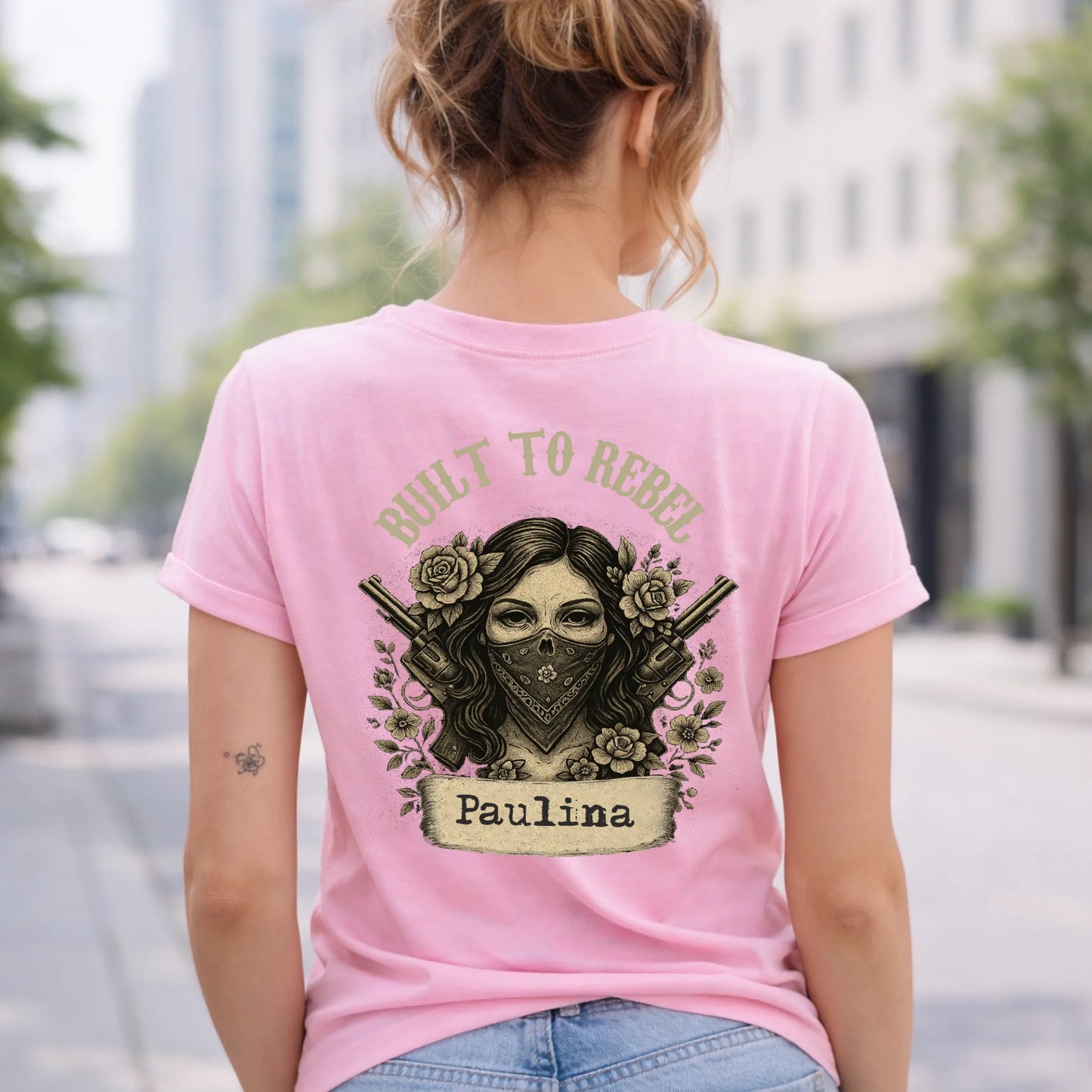 FamilySurprise-standard-shirt-frau-rosa
