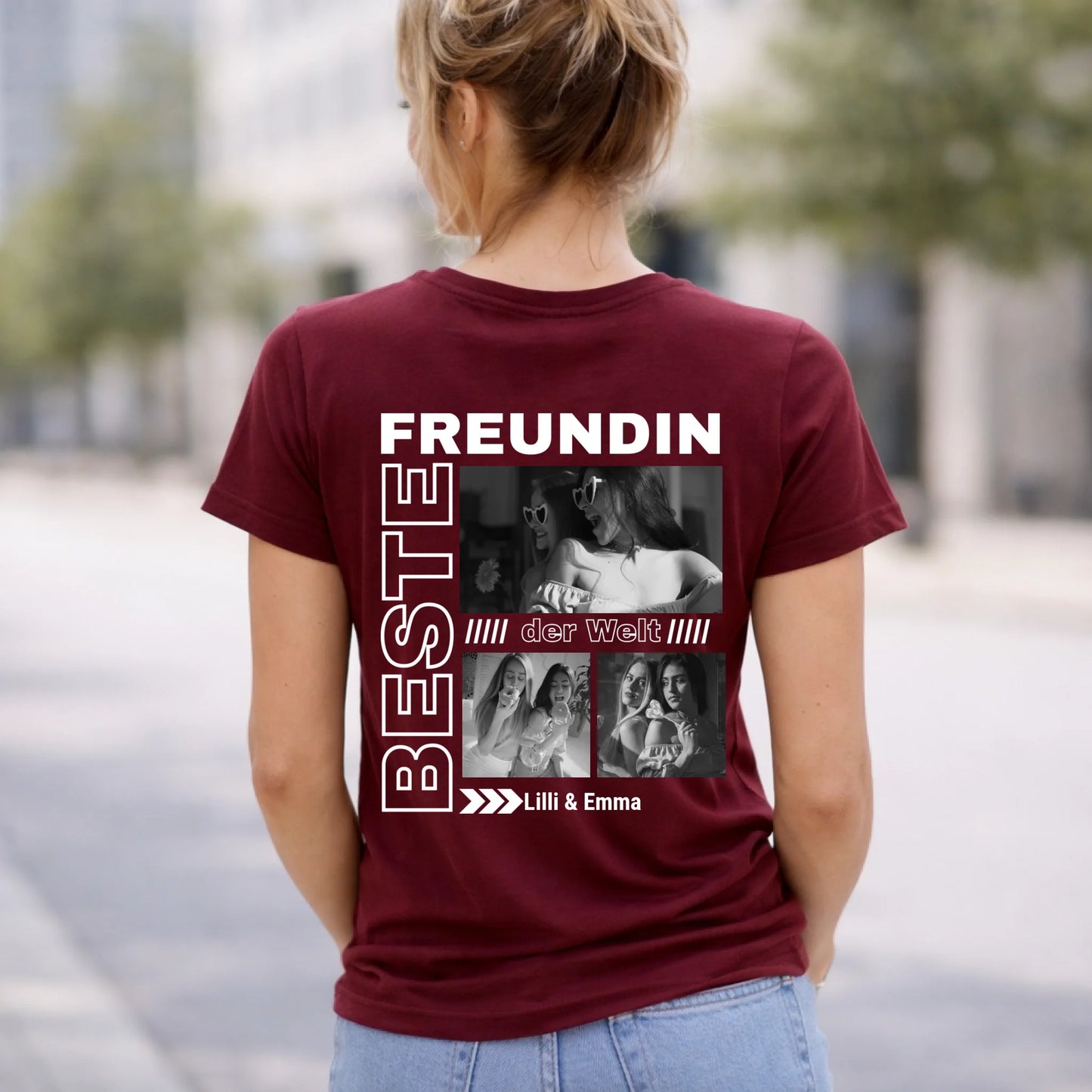 FamilySurprise-standard-shirt-frau-bordeaux