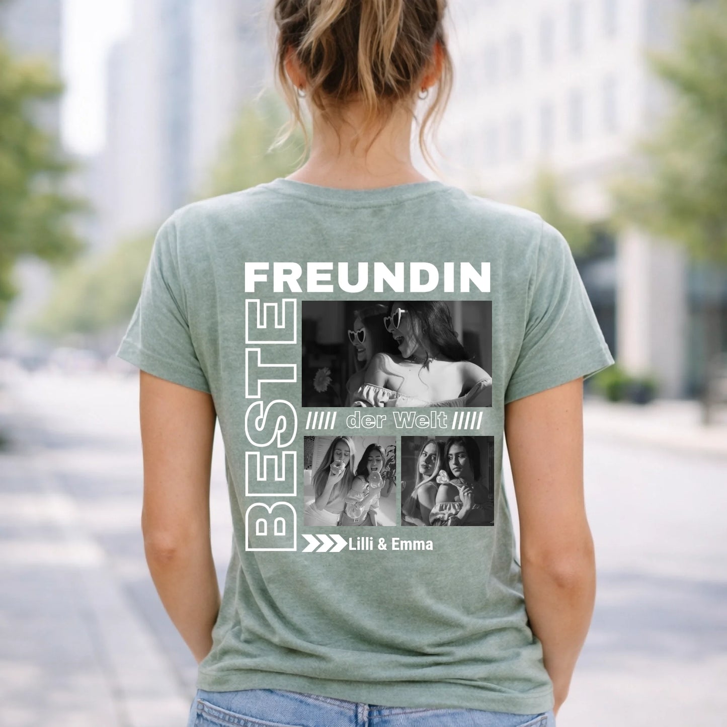 FamilySurprise-standard-shirt-frau-green