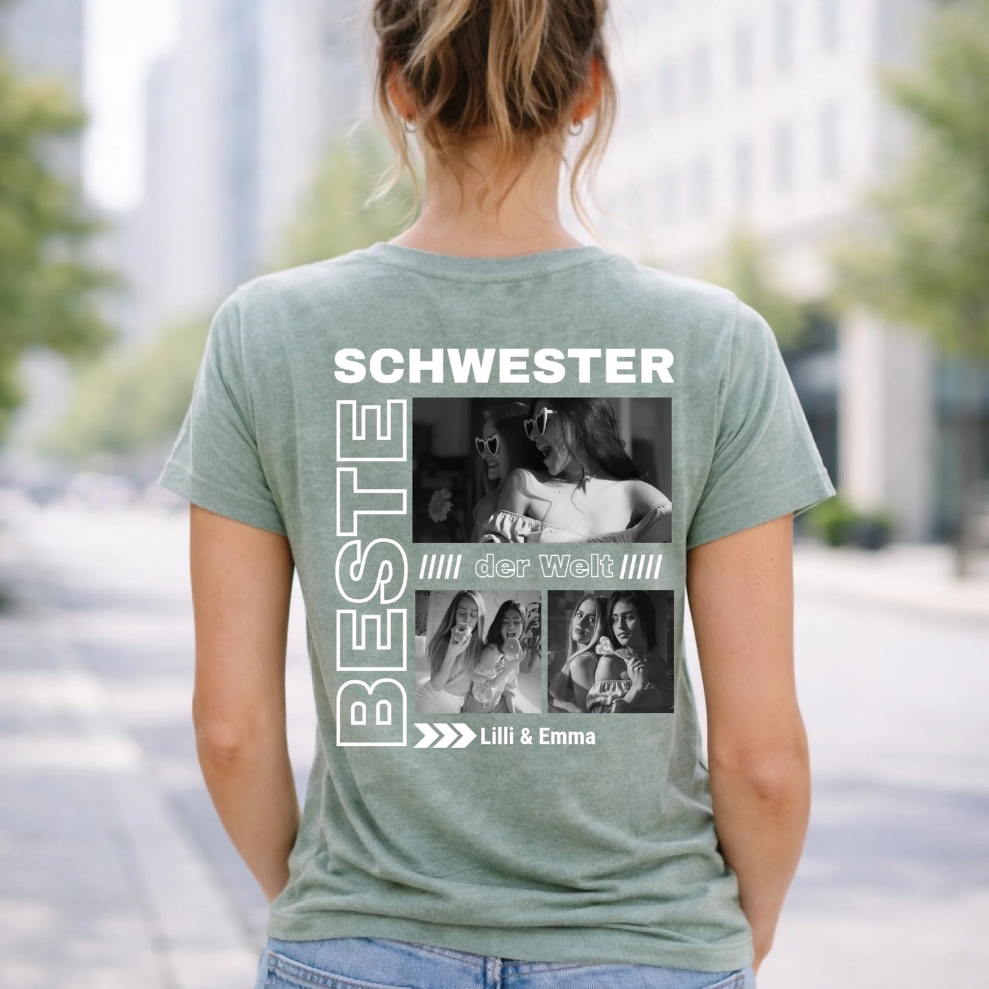 FamilySurprise-standard-shirt-frau-green